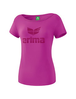 Erima Koszulka sportowa Essential - Bawełna - róż fuksjowy Damska